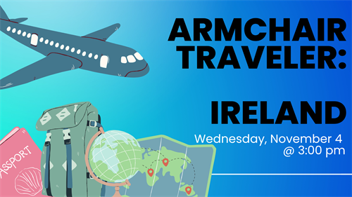 Armchair Traveler: Ireland at South Coastal Library