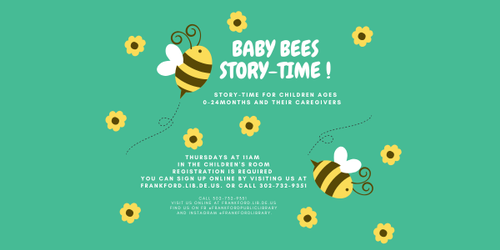 Frankford Public Library-Baby Bees Story Time