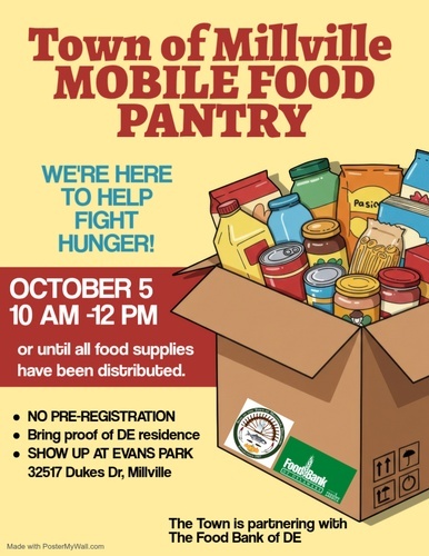 Town of Millville Mobile Food Pantry
