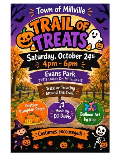 Millville Trail of Treats at Evans Park