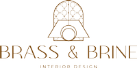 Brass & Brine Interior Design logo