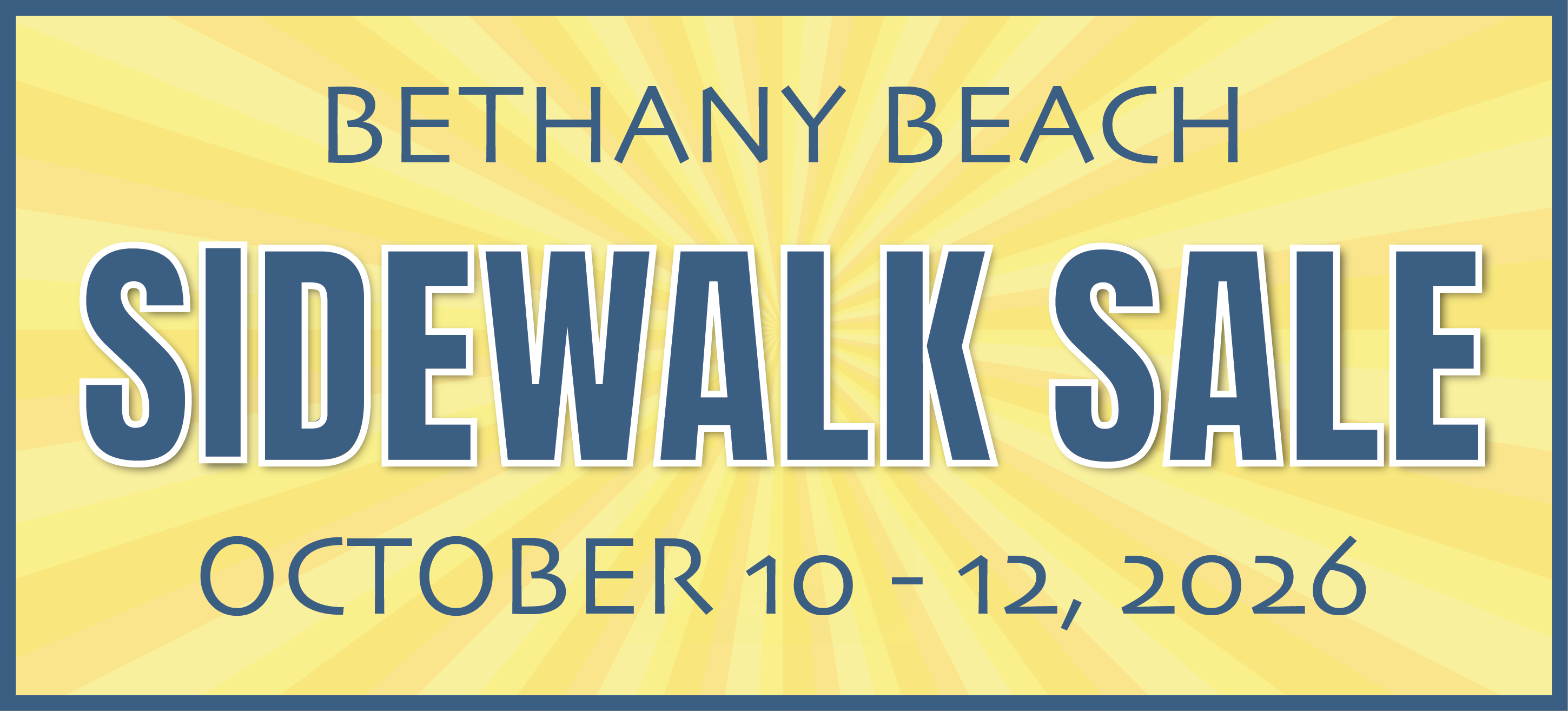 2026 Bethany Beach End of Season Sidewalk Sale