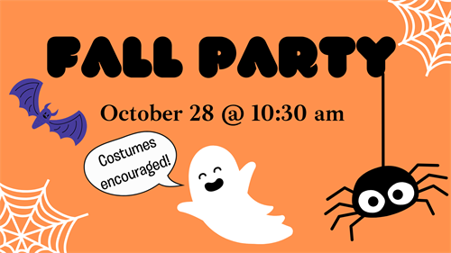 Fall Party | Ages 5 & under at South Coastal Library